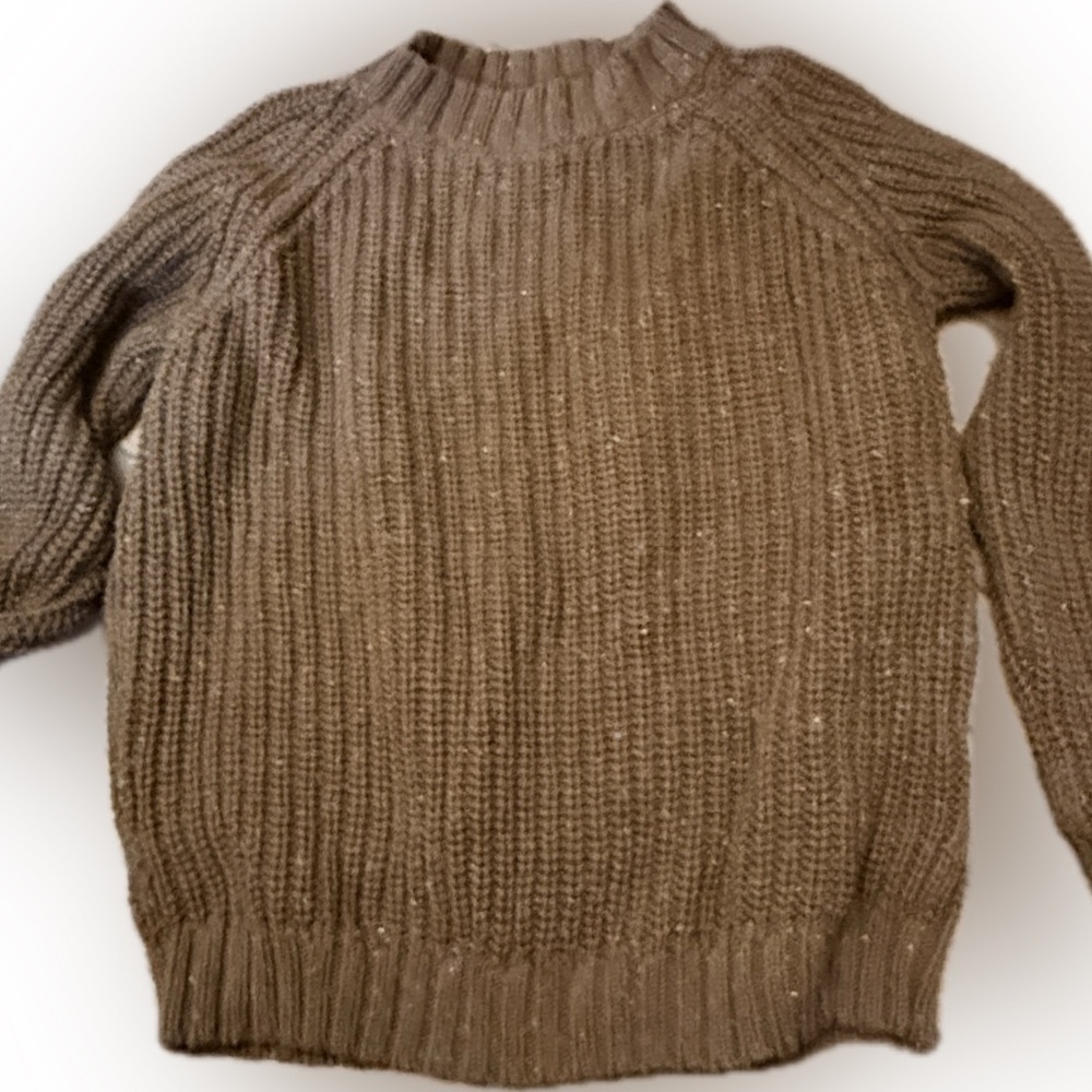 Fin & Vince Chunky Brown Sweater